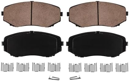 Detroit Axle - Front Brake Kit for 2007-2014 Ford Edge 07-15 Lincoln MKX Disc Brake Rotors Replacement Ceramic Brakes Pads: 12.6" inch Rotor - 5