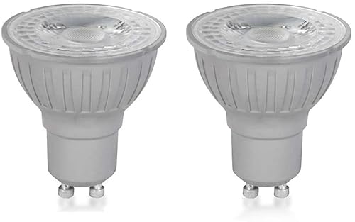Megaman GU10 Reflector Dimmable LED Lamp, 5 Watt, 2800K Colour Temperature, Warm White 2 Packs