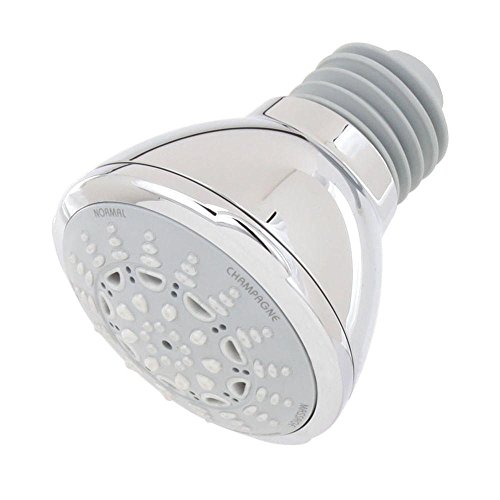 Grohe 27068000 Relexa Ultra 100 5-Spray Raincan Showerhead, Starlight Chrome
