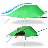 ZXSXDSAX Tiendas de campaña Tienda de campaña 1 y 2 Persona Ligero Mochilero Carpa Impermeable Dos Puertas Fácil Carpa de instalación de Aire Libre, Senderismo Montañismo Viajes