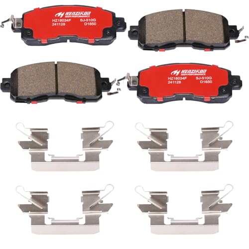 Image of D1650 Front Ceramic Brake Pads Kit Fit For Nissan Altima 2013-2023, For Nissan LEAF 2014-2017
