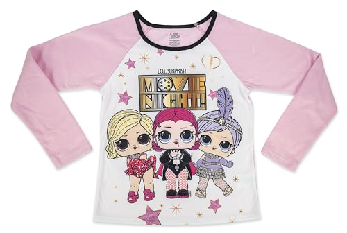 L.O.L. Surprise! Girls' Cozy Long Sleeve Pajama Set - Adorable 2-Piece Sleepwear for Little Fashionistas2