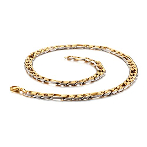 Bracelet en or 9 mm pour garçons et hommes, le cadeau mémorable de 6,3 à 8,5 pouces