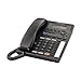 Panasonic KX-TS3282B 2-Line Expandable Corded Phone with Data Port, Black