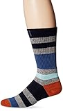 Stance Men's Howe Classic Crew Socks, Blue, Large/Shoe Size 9-12