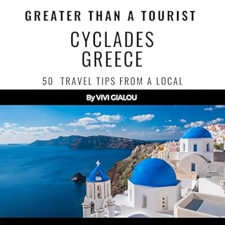 Diseño de la portada del título Greater than a Tourist: Cyclades Greece