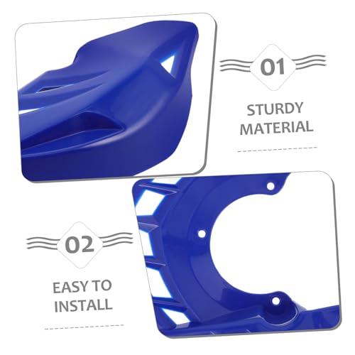 Protection étrier de frein en plastique Cabilock bleu pour disque - 7