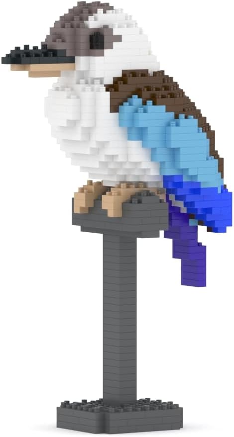 JEKCA Kookaburra 01S-M02 | Bird Plastic Building Blocks | Age 14+