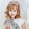 Tiara Cristal Couronne Strass Pour Enfant Couronne Diadème Princesse Fille Bandeau Adult Cheveux Accessoires Vintage Cadeau pour Concours Parties Festival fête Cosplay Halloween Noel #2