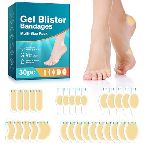 Hydrocolloid Gel Blister Bandages 30ct
