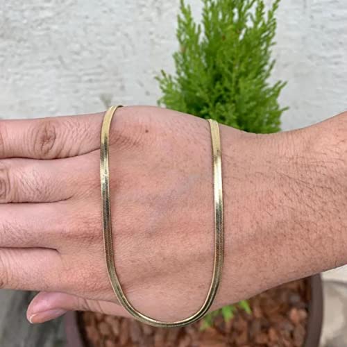 Choker Grossa Banhado A Ouro 18k Antialérgico
