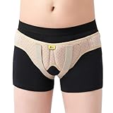 Hernia Belts for Men Groin Hernia Support for Men and Women Medical Hernia Guard Inguinal Truss for Single/Double Sports Hernia Adjustable Waist Strap with Removable Compression Pads (Medium)