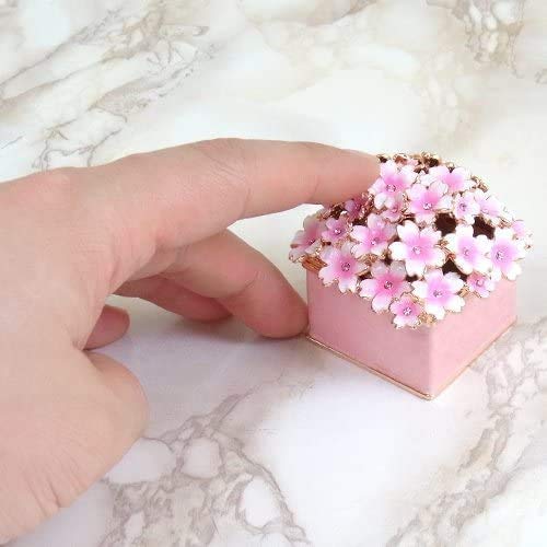 Amazon｜＜桜満開（各色）＞ ピィアース (ピンク)｜ジュエリー収納