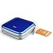 Price comparison product image Portable Cd Case, Yeqoo 40 Disc DVD VCD DJ Storage Album Bag Hard Box Double side DVD storage case (Blue)