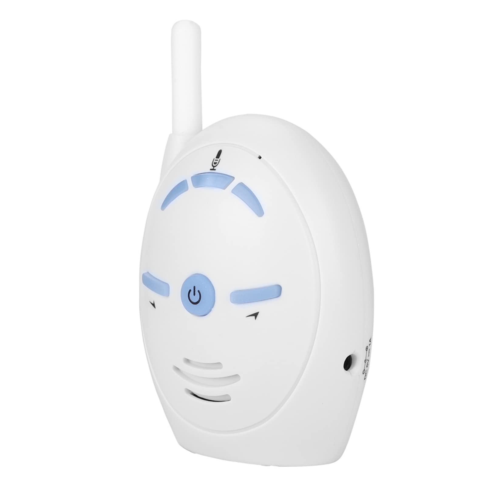 FILFEEL Babyphone Moniteur Audio Numérique pour Bébé Interphone sans Fil 2,4 GHz avec Fonction Vocale Bidirectionnelle, Longue Portée Jusqu'à 250 M (sans Batterie)(US)