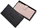 Travelambo Womens RFID Blocking Large Capacity Luxury Waxed Genuine Leather Clutch Wallet Multi Card Organizer (ReNapa Pink Champagne)