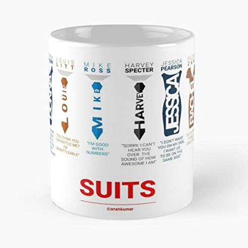 Suits Abc Suit Up Harvey Specter Coffee Mug Best Gift 11