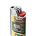 BIC Maxi Pocket Lighter, Special Edition Nostalgia Collection, Assorted Unique Lighter Designs, 8 Count Pack of Lighters