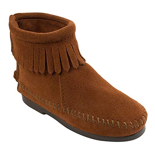 Minnetonka Back Zipper Boot (Toddler/Little Kid/Big Kid)