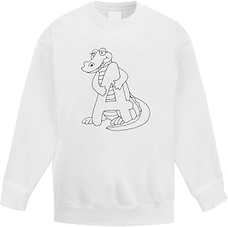 Azeeda 'A For Alligator' Kid's Sweatshirt/Jumper (12-13 Years) (KW00038861)