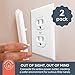 Dreambaby CoverPlug Paintable Outlet Plug Cover for Baby Safety -Electrical Wall Plate Socket Guard Protector- Baby Proof Outlet Covers (2 Pack)