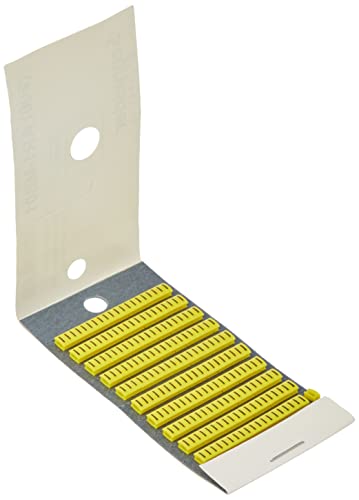 Schneider AR1MB011 Kennzeichnungshülse, gelb, Verpackungeinheit: 200 Stck., Zeichen I