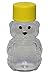 RETROPAK PB06W24RP Panel Bear with Yellow Caps RetroPak, 2-Ounce, Clear (Pack of 24)