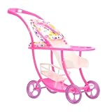 De poussette - facile à utiliser et à jouer, taille compacte, facile à , les enfants peuvent plaisir de bien prendre soin des poupées, poussette pour bébé