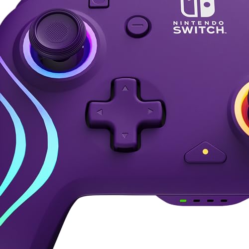 Pdp 500-238-PR-CA Afterglow Wave Enhanced Wireless Nintendo Switch Pro Controller thumb #9