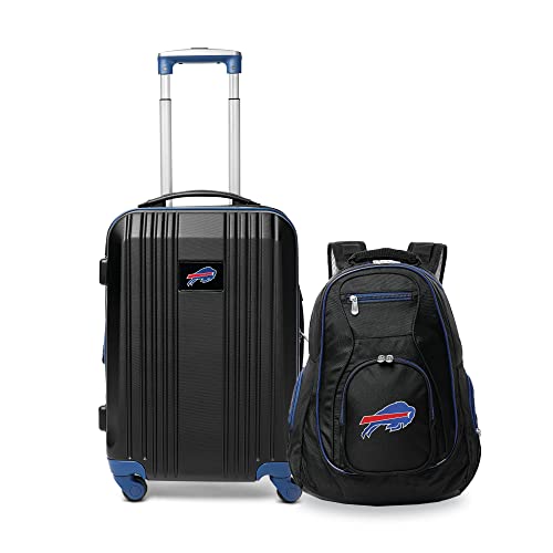 Denco NFL Buffalo Bills 2-Piece Luggage Set , BLACK, 21
