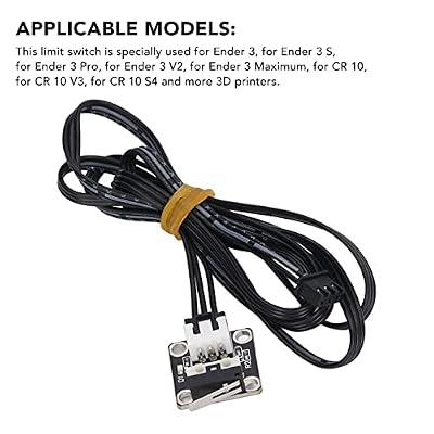 5pcs End Stop Limit Switch 3Pin Endstop Limit Switch Module for Ender 3 3D Printer Ender 3 Limit Switch Ender 3 Limit Switch end Switch Limit Stop