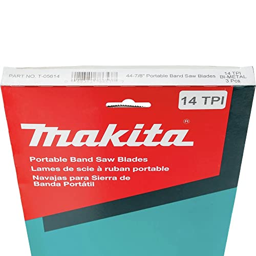 Makita T-05614 44-7/8" 14 TPI Bi-Metal Portable Band Saw Blade, 3/pk by Makita - Image 4