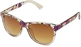  Union Bay Women\'s U285 NDF Cateye Sunglasses, Nude Floral, 54 mm