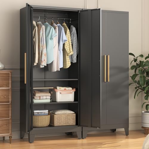 PuztoomL 72" Metal Armoire