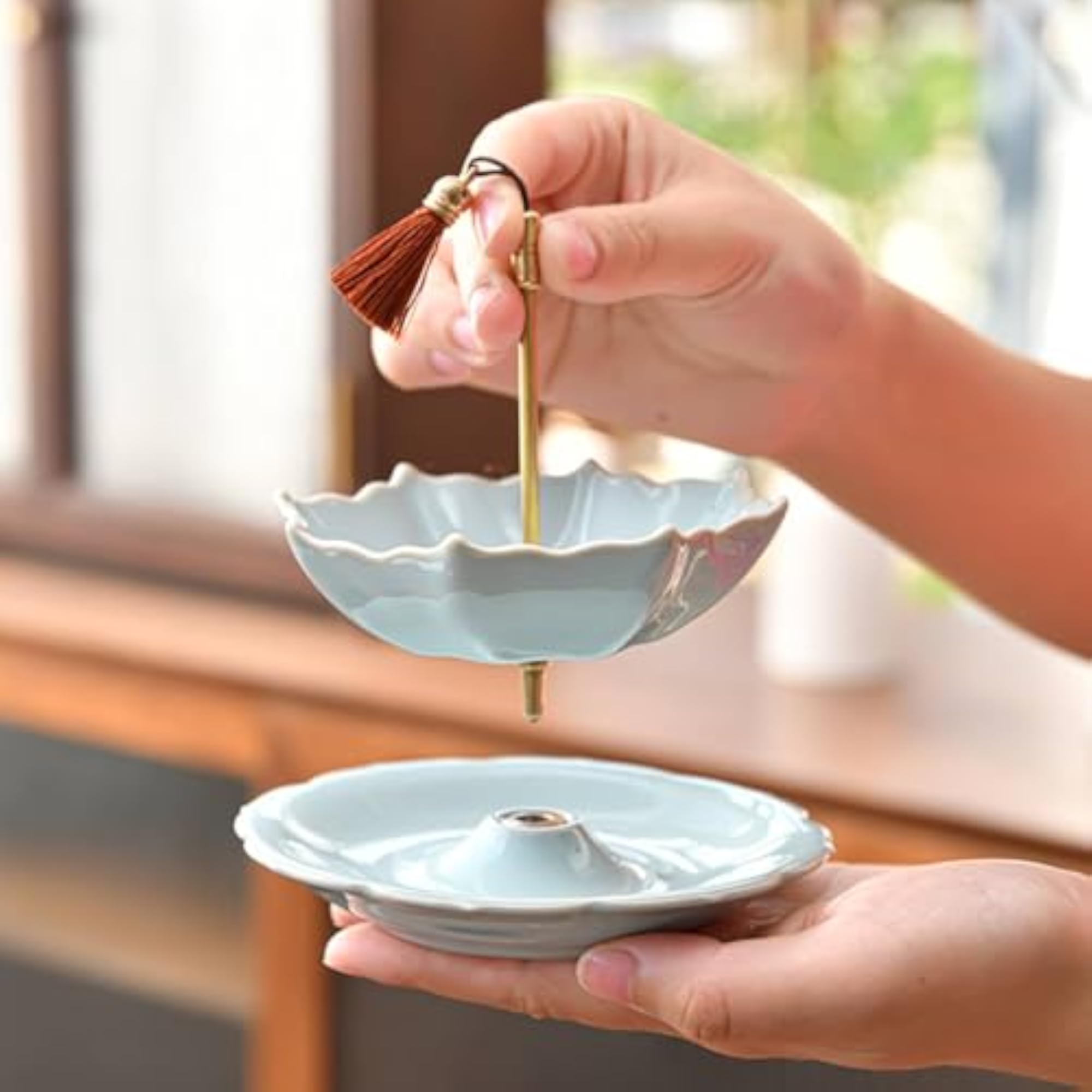 Handmade Ceramic Tea Strainer, Cute Design Infuser