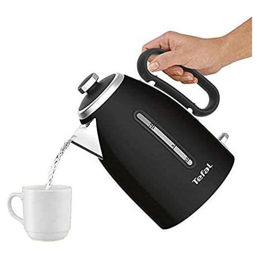 Tefal KI780N40 Hervidor de agua, Retra, 1.7L, 3000 W, 1.7 litros, Negro