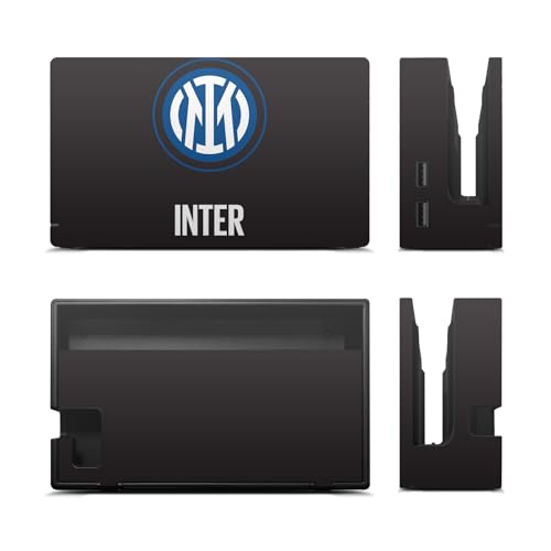 Autocollant Inter Milan compatible avec Nintendo Switch skin vinyle console et dock