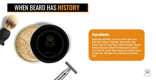 Spartan Shaving Soap Kaizen Base by Sphinx Beard