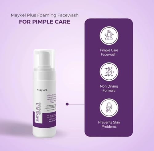 MAYKEL LIFE SCIENCE Maykel Plus Foaming Face Wash 100ml - Image 6