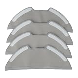 Roboter-Staubsauger-Pads, kompatibel mit M9, Eureka E10S, für Obode A8, waschbare Mikrofasertücher für Hartholz, wiederverwendbare nasse und trockene Handtücher (4 Stück)