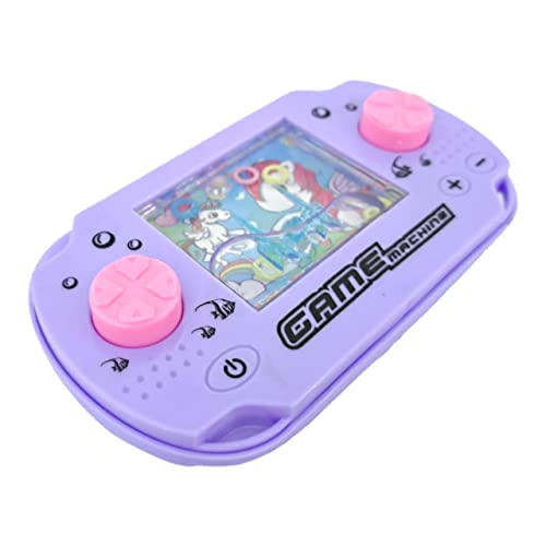 Image of JNiL Piggie Plastic Water Ring Game (Multicolour, for 3+ Years) (Pack of 1) (Purple)