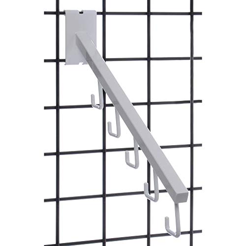 White 5 Waterfall Hooks , 90839