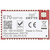 EBYTE 433MHz Módulo RF inalámbrico SOC SMD IOT RF transmisor