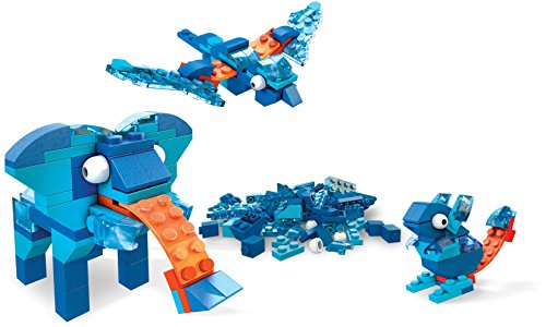 Mega Construx Inventions Blue Brick Building Set #TOP5