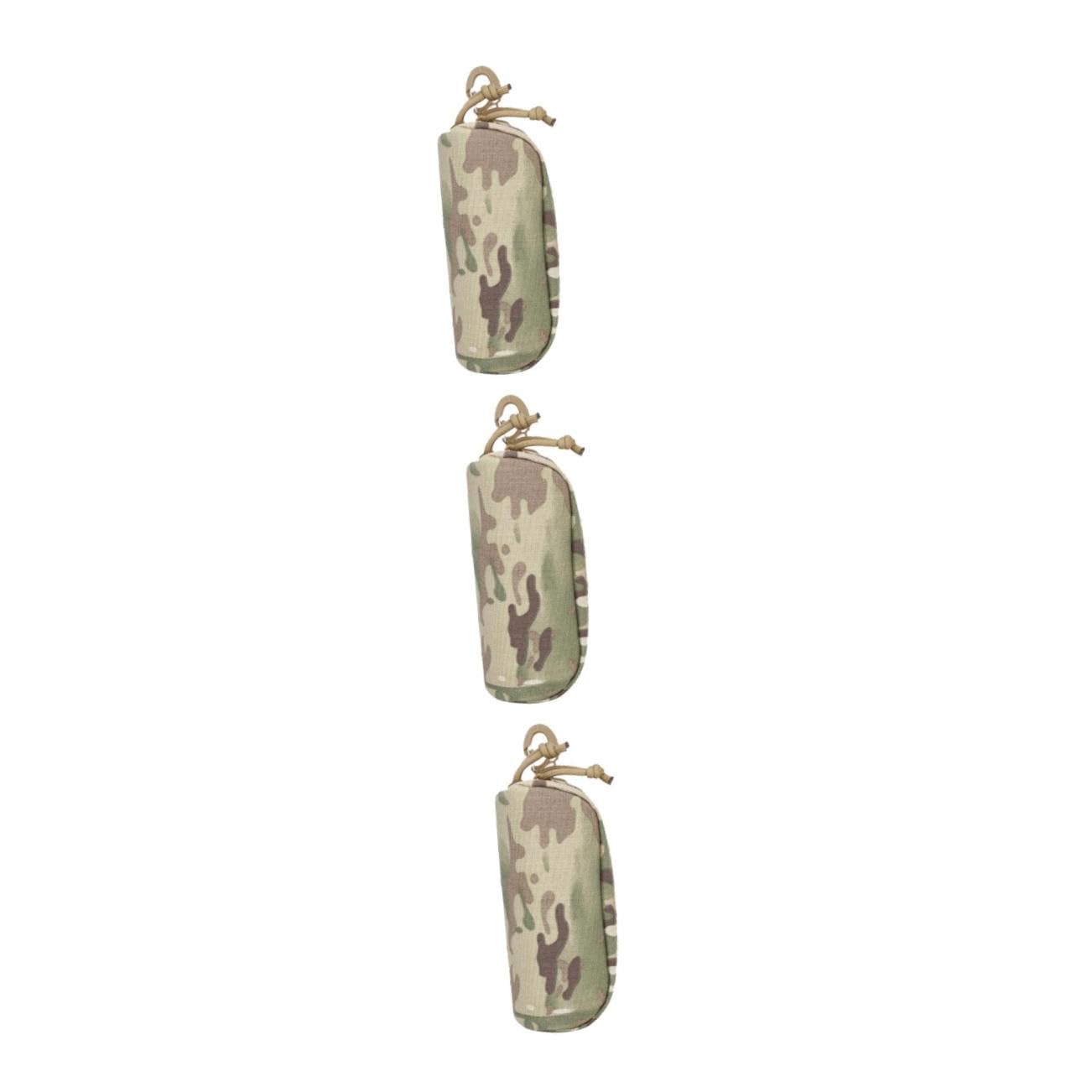 Ipetboom Custodia Occhiali Camouflage Portatile per Occhiali Sole Accessorio per Trekking e Montagna Leggera e Chiusura con Zip per Sicurezza