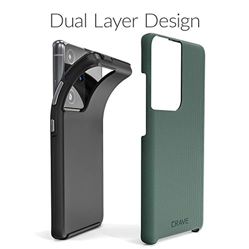 Image of Crave Dual Guard for Samsung Galaxy S21 Ultra Case - Forest Green