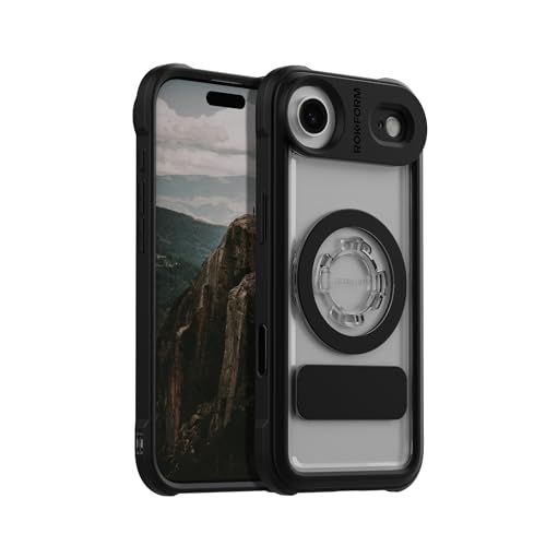 Coque iPhone 17 Air Rokform transparente - Protection cristal magnétique de qualité