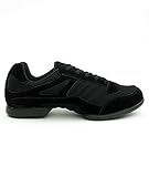 mens dance sneakers uk  RUMPF Samba Sneaker Sportschuhe Ballet & Tanzschuhe Dance, Schwarz (Black), 39.5 EU/ Herstellergröße- 6 UK