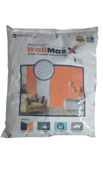 A.D. Enterprise JKCEMENT Wall MAX White Cement Based Putty 5KG (1)