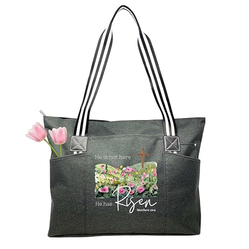 Bolsa Tote grande para mujer con cierre